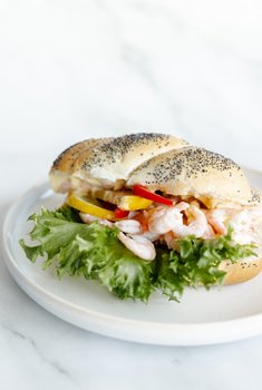 Solbrød - Rekesmørbrød