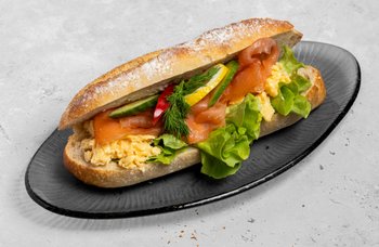 Den Glade Baker - Påsmurte baguetter