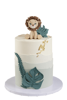 Vanité - Tropical leaves cake