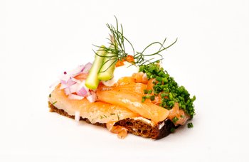 Nybroe Smörrebröd - Dronning Margrethe - snitt