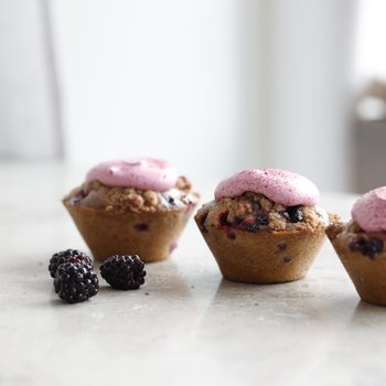 Kanelsnurren Oslo - Vegansk solbær og bjørnebærmuffins