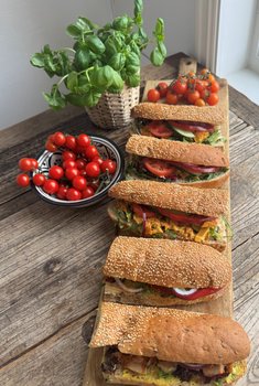 Rosenborg bakeri - Baguette mangocurry-kylling