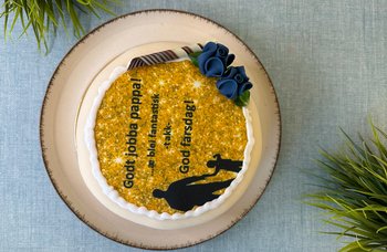 Bodø bakeri - Farsdagskake med foto 18cm