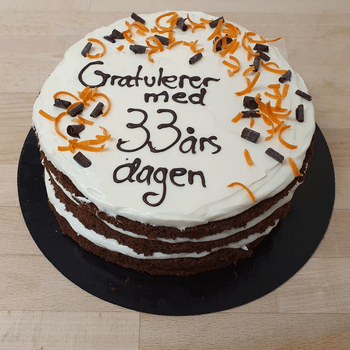 Bakerhjørnet - Gulrotkake