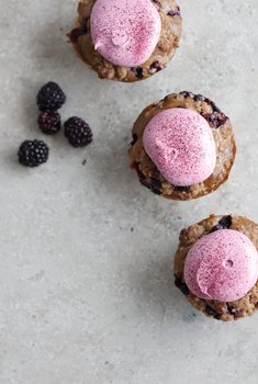 Kanelsnurren Oslo - Vegansk solbær og bjørnebærmuffins