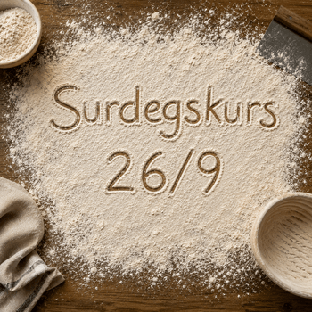 Sjöholms bageri - Surdegskurs 26/9, 12-17.30