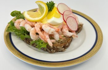 Bakeriet Mo i Rana - Dansk smørbrød med reker