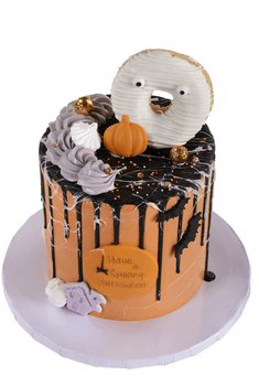 Cakes by Hancock - Halloween-kake (oransje)