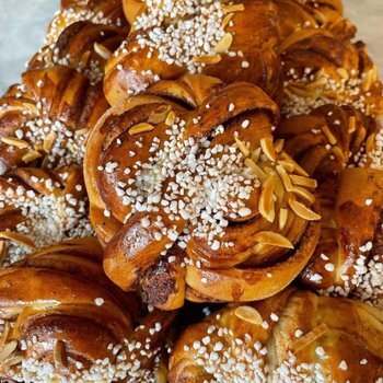 Bageri Passion - Kanelbulle med mandelmassa