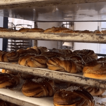 Bageri Passion - Kanelbulle med mandelmassa