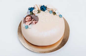 Blomsø Bakeri - Dåpskake