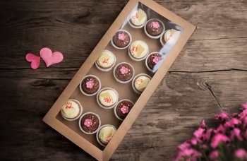 Vaaland Dampbakeri & Conditori - Cupcakes pakke Valentine