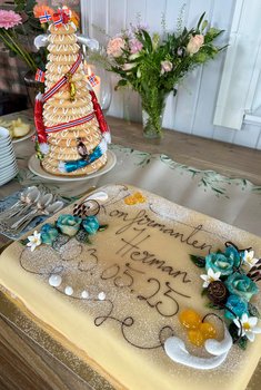 Den Glade Baker - Konfirmasjonskake