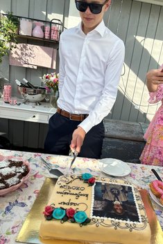 Den Glade Baker - Konfirmasjonskake