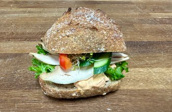 Den Glade Baker - Grove brix med pålegg