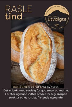 Ødegaarden Bakeri - Bakerens Utvalgte Rasletind, surdeigsbrød