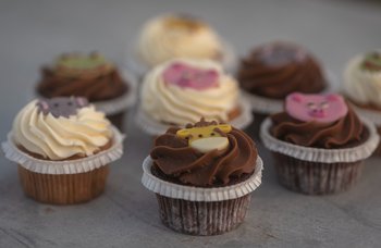 Vaaland Dampbakeri & Conditori - Capcakes pakke - barneselskap