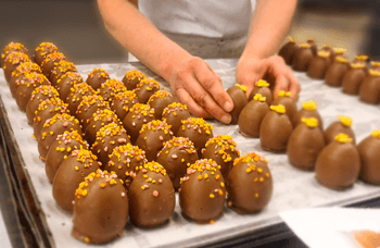 Edgars Bakeri og Konditori - Påskemarsipanegg