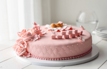 Marcussen Efte - Dåpskake