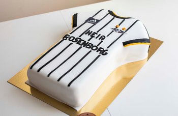 Rosenborg bakeri - Draktkake - velg klubb!