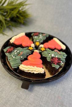 Bodø bakeri - Juletrebrownies 6 biter glutenfri