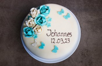 Gjestalveien Conditori - Dåpskake