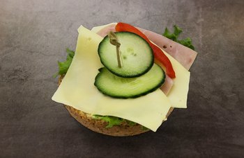 Gjestalveien Conditori - Halvt rundstykke