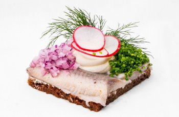 Nybroe Smörrebröd - Christiansøpigens sild - liten