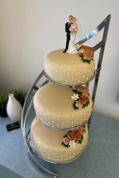 Bodø bakeri - Bryllupskake standard