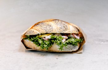 Solbrød - Rekesmørbrød