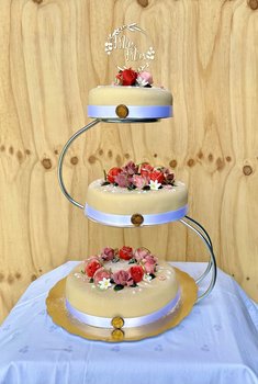 Den Glade Baker - Bryllupskake