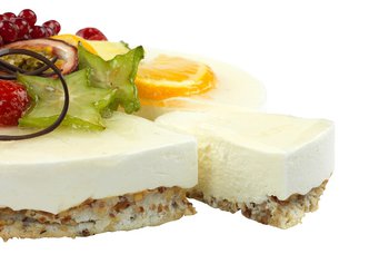 Hjemmebakeriet - Ostekake med nøttebunn