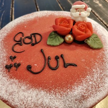 Ødegaarden Bakeri - Julemarsipankake