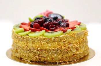 Konditori Regnbågen - Frukttårta