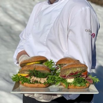 Den Glade Baker - Grove brix med pålegg