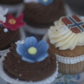 Vaaland Dampbakeri & Conditori - Cupcakes pakke 17.mai