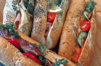 Blomsø Bakeri - Fylte baguetter, GROV