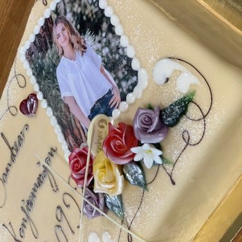 Den Glade Baker - Konfirmasjonskake